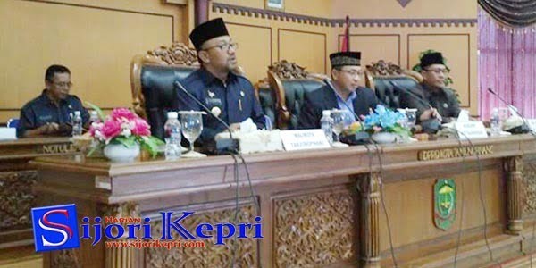 Inilah 25 Perangkat Daerah Yang Disahkan “DPRD TANJUNGPINANG”