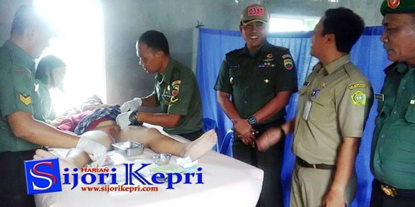 Kodim 0317 Karimun “GELAR PENGOBATAN dan KHITANAN GRATIS”