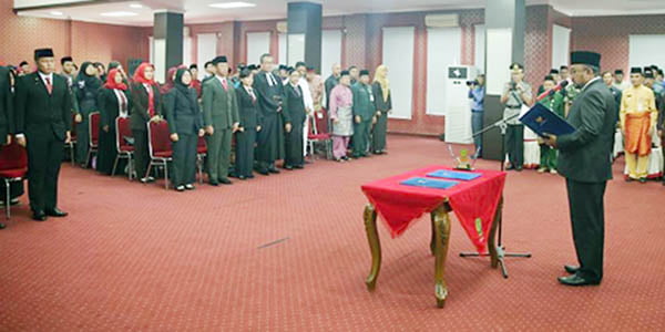Lis Lantik Pejabat “ESELON IV PEMKO TANJUNGPINANG”