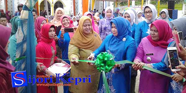Raja Asmah Aunur Rafiq “RESMIKAN STAND BAZAR MERAL BARAT”