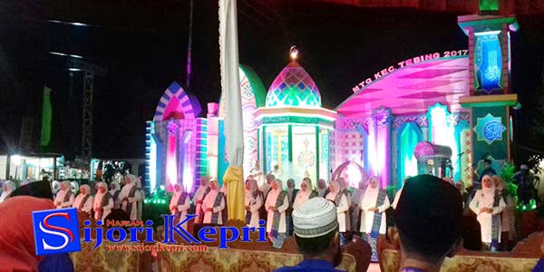 Pembukaan MTQ Kecamatan Tebing “BERLANSUNG MERIAH”