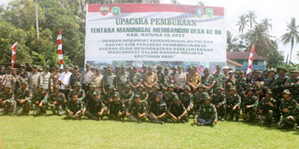 Upacara Pembukaan TMMD Ke 98 “KODIM 0318 NATUNA”