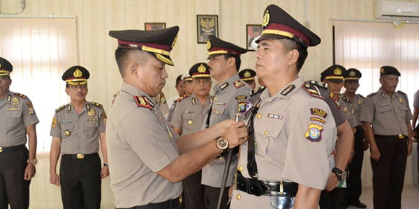 Kapolres Lingga Pimpin “SERTIJAB KAPOLSEK DABO”