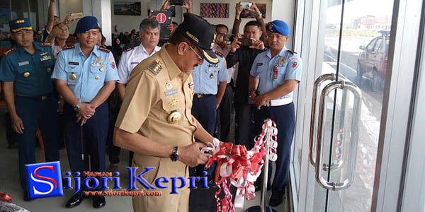 Hamid Rizal Resmikan Pengoperasian “TERMINAL BANDARA RANAI”