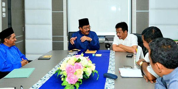 Batam Sering Banjir “NURDIN TEMUI RUDI”