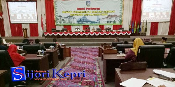 LPj Pemprov Kepri Banyak Catatan Fraksi “MESKI BERPREDIKAT WTP”