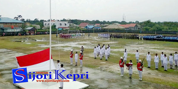 Upacara HUT RI di Lingga “LANCAR DAN KHIDMAT”