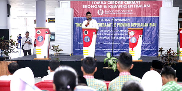 Pelajar Se Kepri Ikuti Cerdas Cermat “EKONOMI DAN BANK SENTRAL”