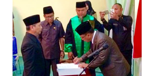 5 Pejabat Eselon II dan III Lingga dilantik “INI NAMA NAMANYA”