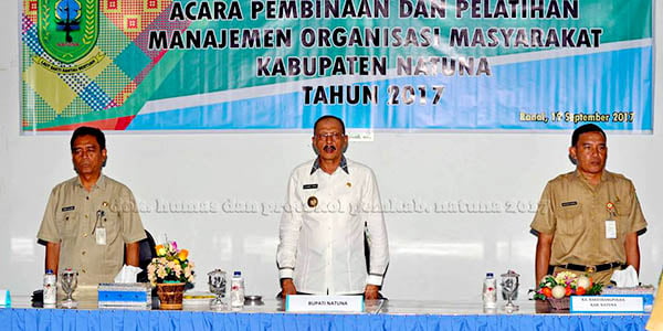 “ORMAS di NATUNA” Dapat Pembinaan dan Pelatihan