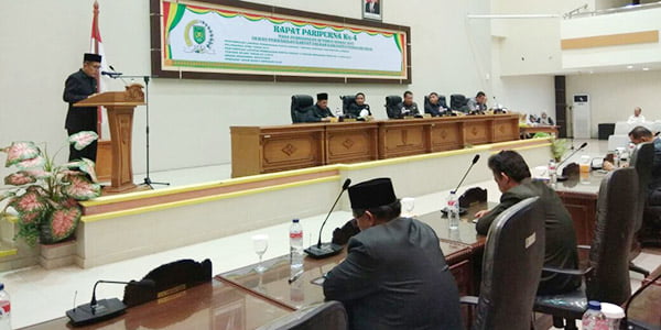 Ranperda Perubahan RPJMD Pemkab Inhil Tahun 2013-2018 “DISAHKAN JADI PERDA”