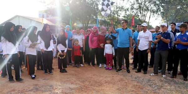 Apri Sujadi Bersama Masyarakat “JALAN SANTAI dan SENAM BERSAMA”