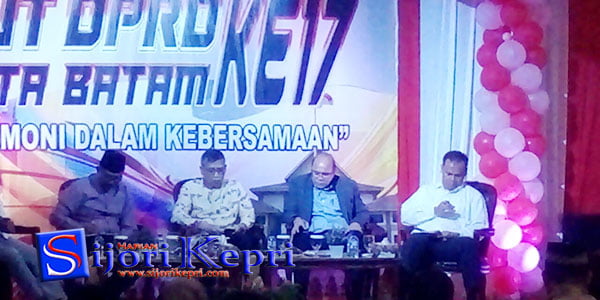 Ketua DPRD Nuryanto Tersinggung Dengan “KETUA BP BATAM”