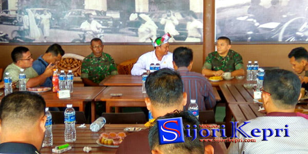 Dandim 0318/Natuna “COFFEE MORNING” Dengan Insan Pers Natuna