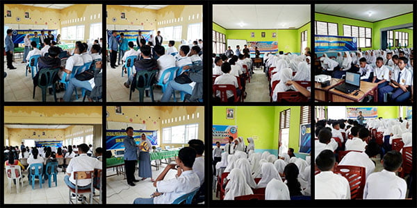 BNNK Karimun Kunjungi “TIGA SEKOLAH di KUNDUR”