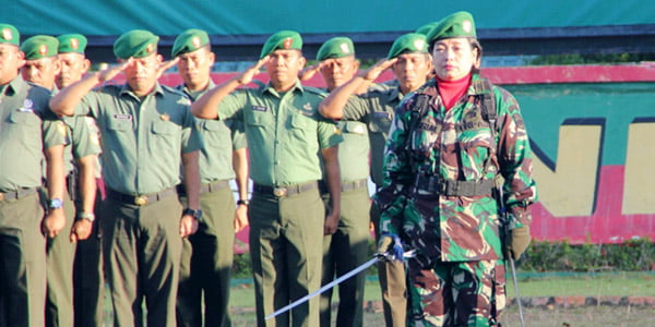 Korem 033/WP Gelar Upacara “PERINGATAN HARI IBU KE 89”