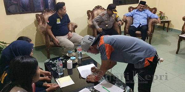 Polres dan BNNK Karimun Test Urine “NAKHODA dan ABK”