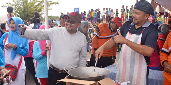 Ketua RT/RW Ikut Lomba Masak “NASI GORENG”