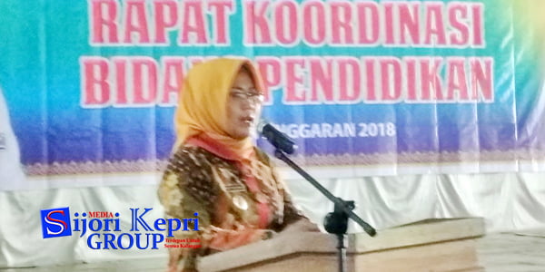 Ngesti Yuni Buka Rakor “BIDANG PENDIDIKAN”