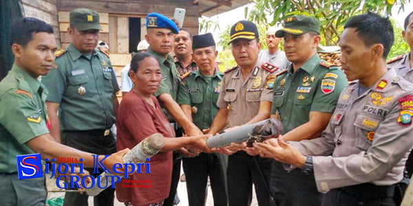 Dandim 0318/Natuna Beri Bantuan “KELUARGA KORBAN LEDAKAN”