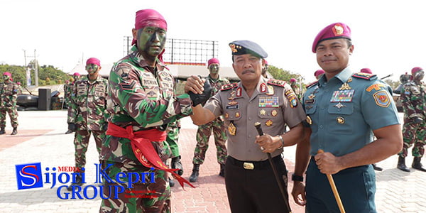 Kapolda Kepri Kunjungi “BATALYON 10 MARINIR SATRIA BHUMI YUDHA”