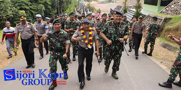 Kunjungan Pertama Kapolda Kepri “KE MARKAS YONIF RAIDER KHUSUS 136/TUAH SAKTI”