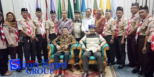 Dalmasri dan Rombongan Kunjungi Kantor “KWARNAS PRAMUKA”