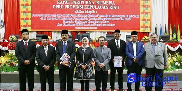 Kepri Kembali Raih “OPINI WTP” dari BPK RI