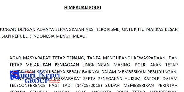 HIMBAUAN POLRI