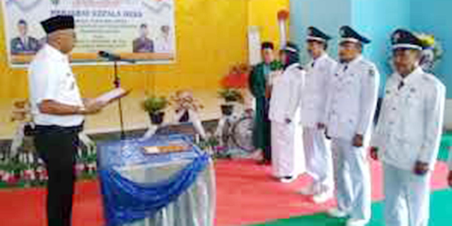 5 Penjabat Kepala Desa “KECAMATAN GAUNG DILANTIK”