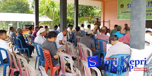 BPN Karimun Sosialisasi Tata Cara “PENGURUSAN SERTIFIKAT TANAH”