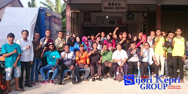 Tagana dan Lintas Ormas di Bintan “GALANG DANA” Musibah Palu-Donggala