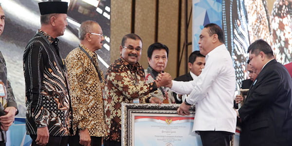 Pemkab Karimun Raih Penghargaan LHE SAKIP Tahun 2018