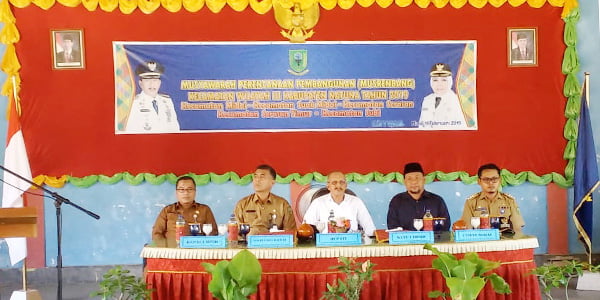 Hamid Rizal Buka Musrenbang Wilayah III Kabupaten Natuna