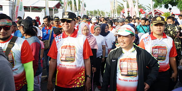 Ribuan Masyarakat Tanjungpinang Ikuti MRSF 2019 Polres Tanjungpinang