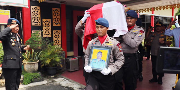 Satu Personil Polda Kepri Gugur Jalankan Tugas Pengamanan Pemilu 2019