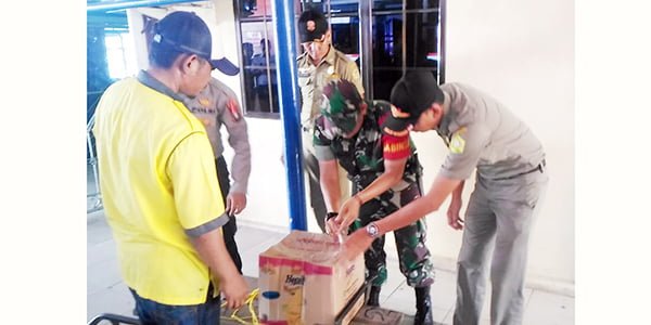 Jelang Pemilu, Barang Penumpang Diperiksa Petugas Gabungan