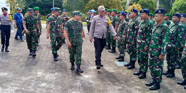Kapolres Natuna Pimpin Apel Pasukan Operasi Ketupat 2019