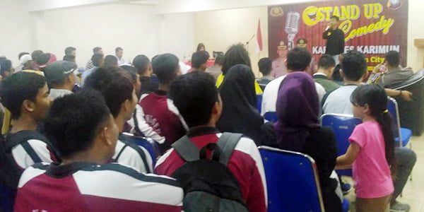 27 Peserta Ikuti Kompitisi Stand Up Comedy Polres Karimun