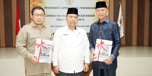 Pemko Tanjungpinang Kembali Raih WTP dari BPK