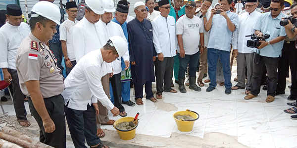 Masjid Ar Rahim Tanjung Uban Direhab