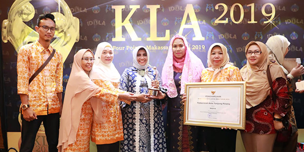 Tanjungpinang Kembali Raih Penghargaan Kota Layak Anak