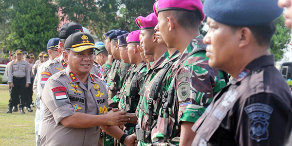 Kapolda Pimpin Apel Gelar Pasukan Operasi Patuh Seligi 2019