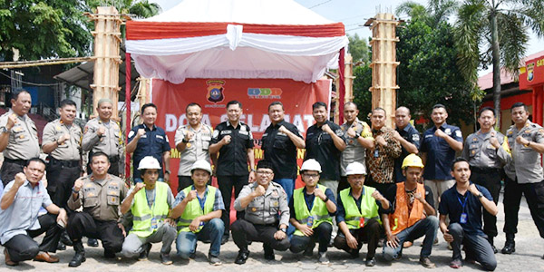 Tingkatkan Pelayanan, Polres Tanjungpinang Bangun Gedung Command Center