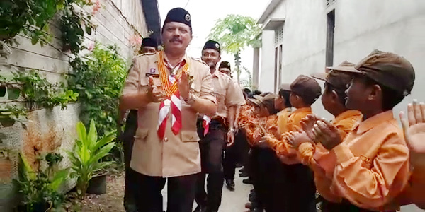 Sekda Inhil Buka Perkemahan Berkarakter IV Kwarran 12 Gaung