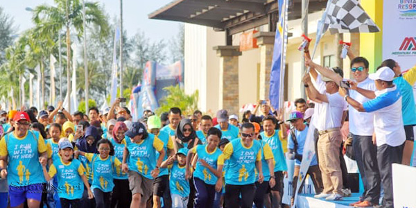 Petani Berakit Juara “Marathon Family Run” 2019