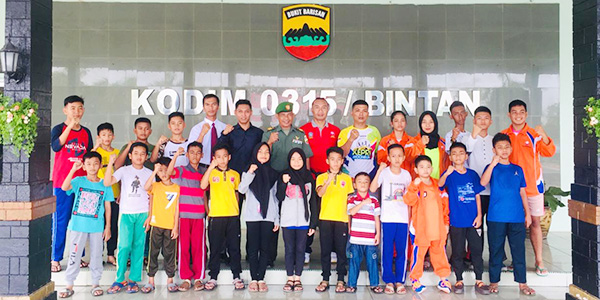26 Atlet Karate Binaan Kodim 0315/Bintan Ikuti Kejuaraan