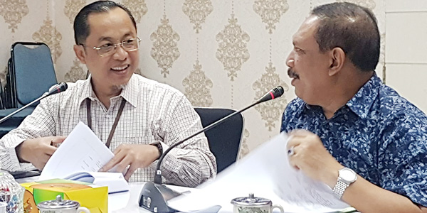 Sekda Inhil Bersama KPP Rengat Finalisasi Sekber Penerimaan Pajak