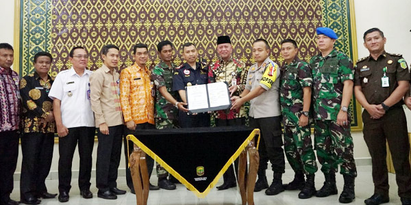 Walikota dan Forkopimda Lakukan MoU