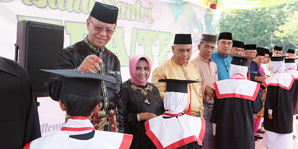 Walikota Wisuda 300 Santri TPA/TPQ se-Kota Tanjungpinang